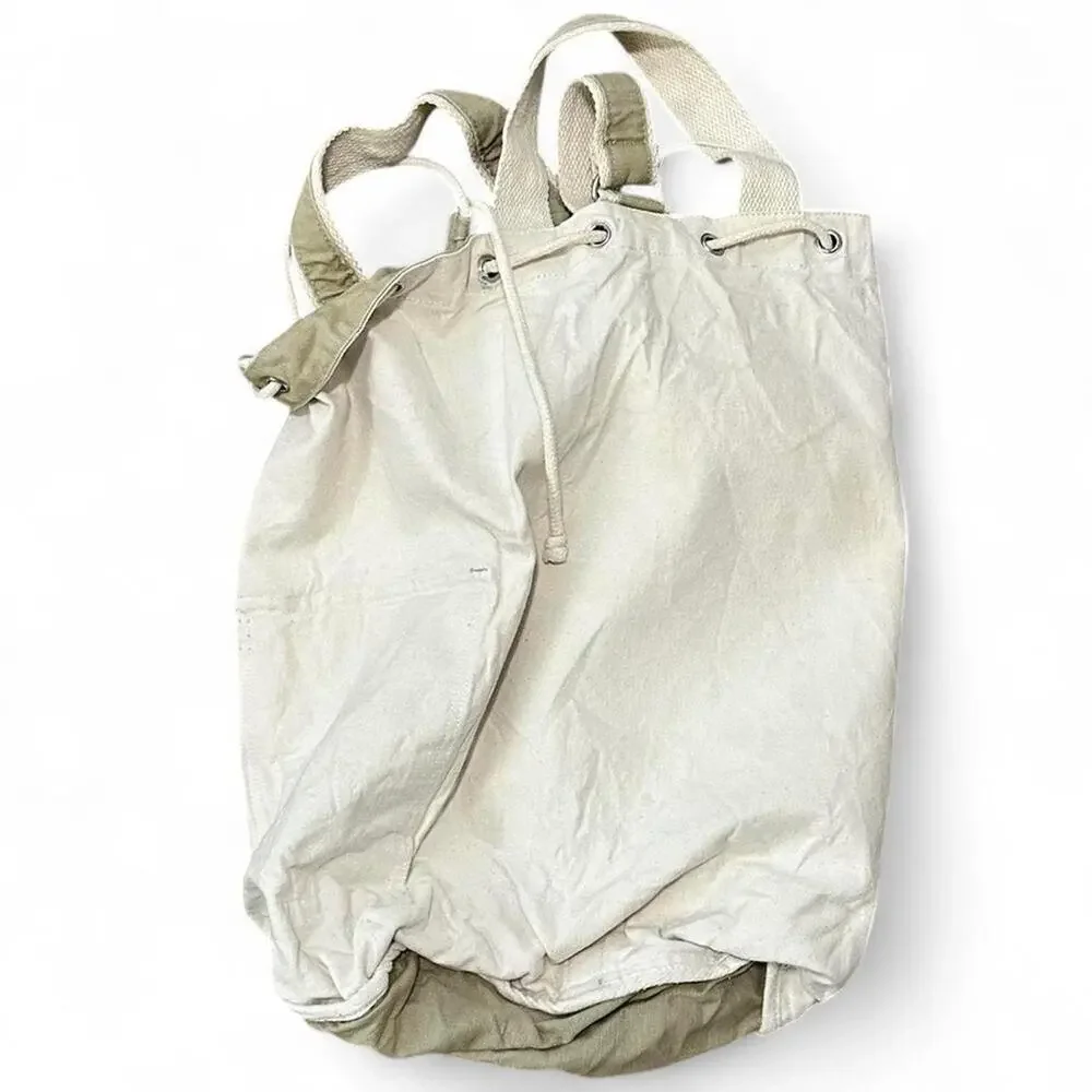 Ritz Carlton weekend travel bag cotton canvas old money